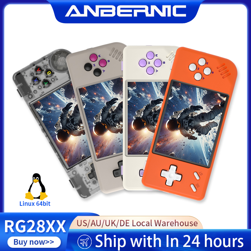 Gaming Console For Sale - جهاز ألعاب محمول ANBERNIC RG28XX بنظام