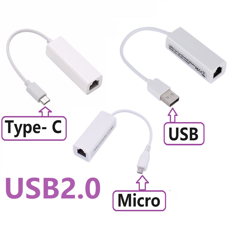 Lan Cable Gaming - محول إيثرنت USB من النوع C،