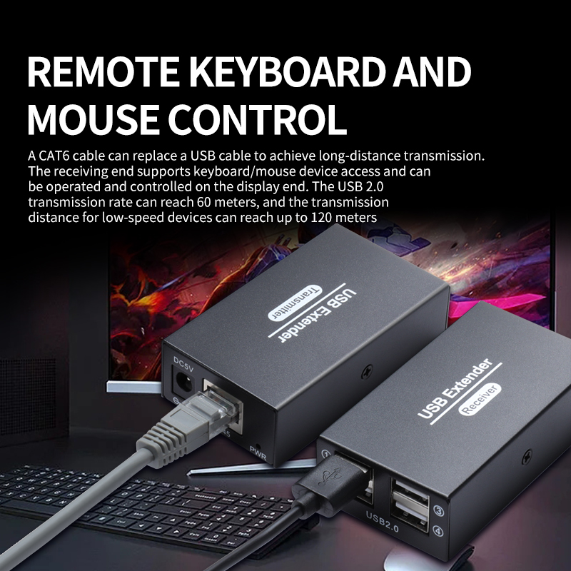 120 متر USB2.0 موسع عبر إيثرنت - مراجعة Lan Cable Gaming وسعره