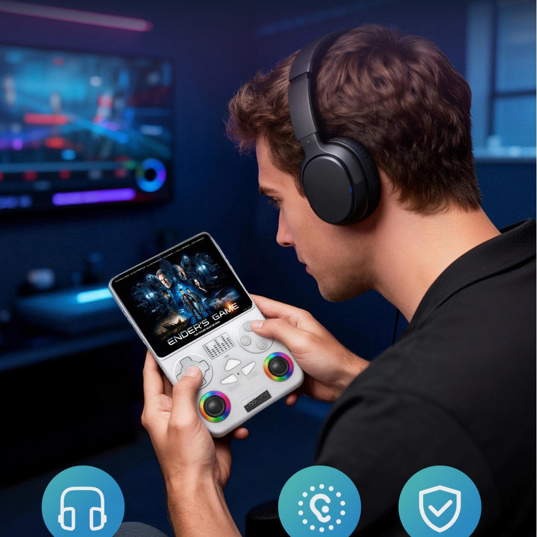 وحدة تحكم ألعاب محمولة ألترا ي - مراجعة Gaming Console Youtube وسعره