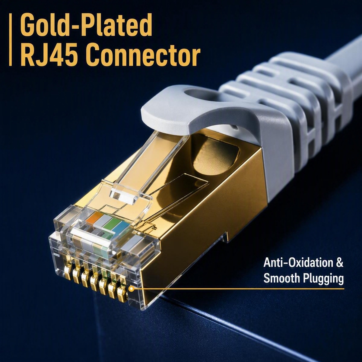 كابل إيثرنت مسطح Cat7 بسرعة 10 - مراجعة Lan Cable Gaming وسعره