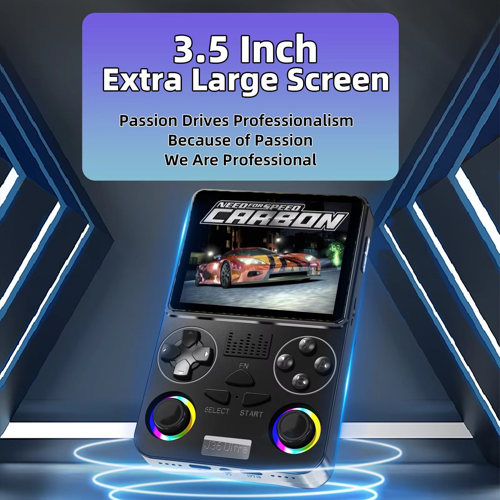 جهاز ألعاب محمول J36 Ultra يدع - مراجعة Gaming Console Youtube وسعره