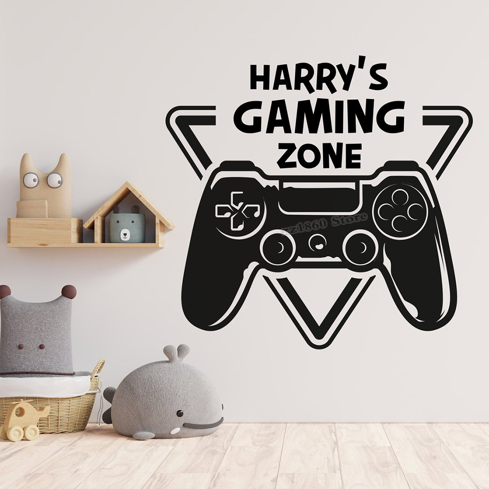 اسم مخصص منطقة الألعاب الجدار  - مراجعة Gaming Console Wallpaper وسعره