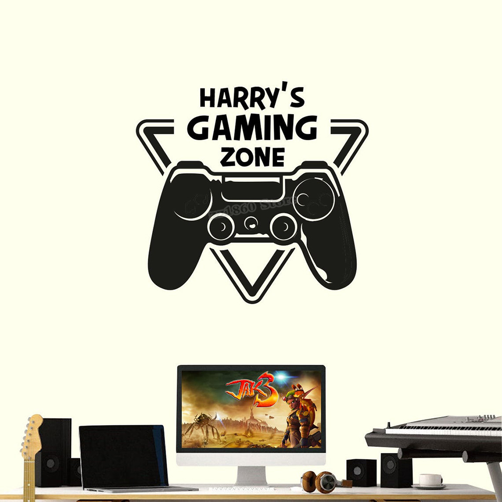 اسم مخصص منطقة الألعاب الجدار  - مراجعة Gaming Console Wallpaper وسعره