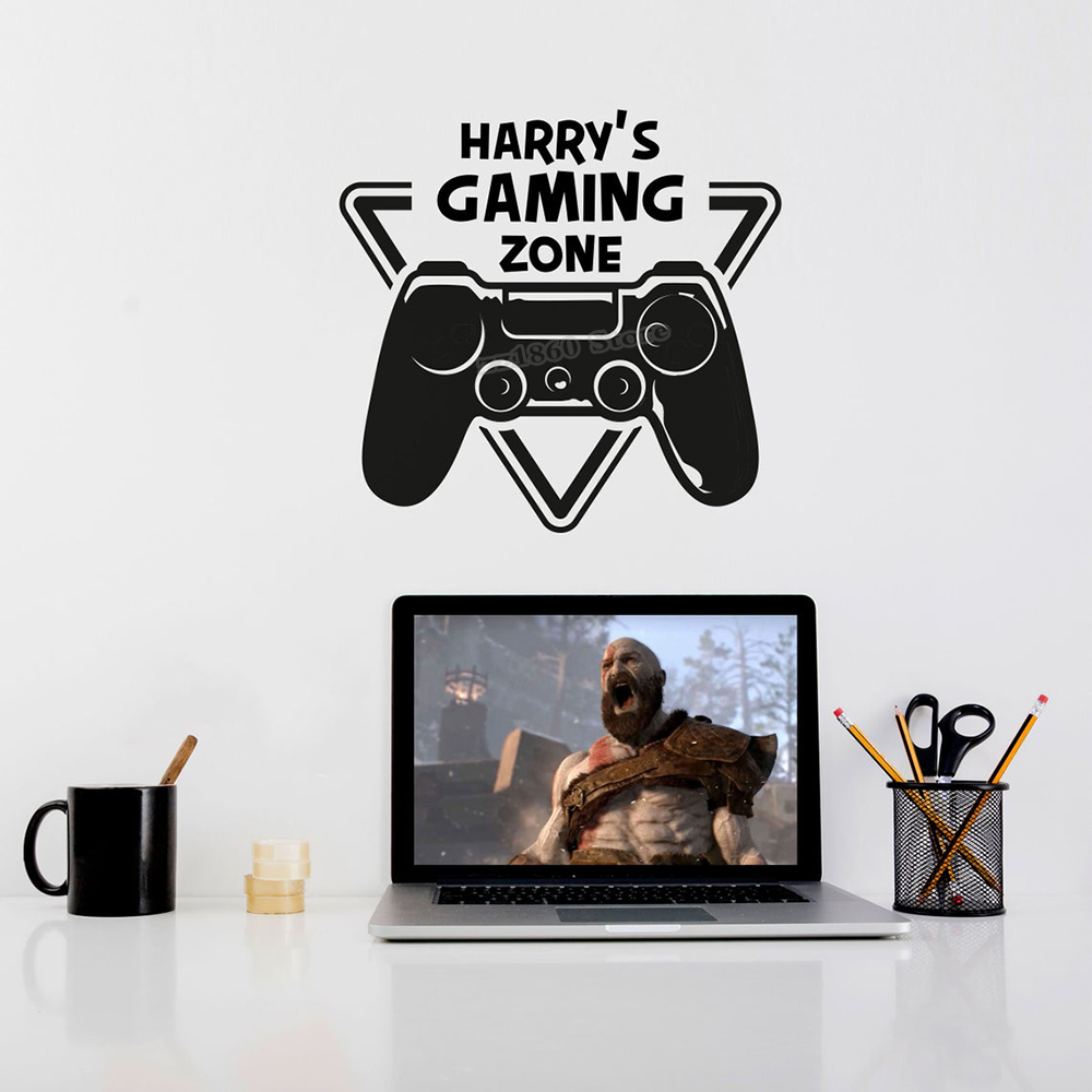 اسم مخصص منطقة الألعاب الجدار  - مراجعة Gaming Console Wallpaper وسعره