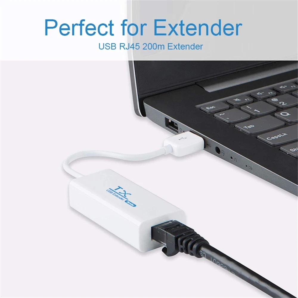 USB Rj45 موسع 200 متر USB إلى  - مراجعة Lan Cable Gaming وسعره
