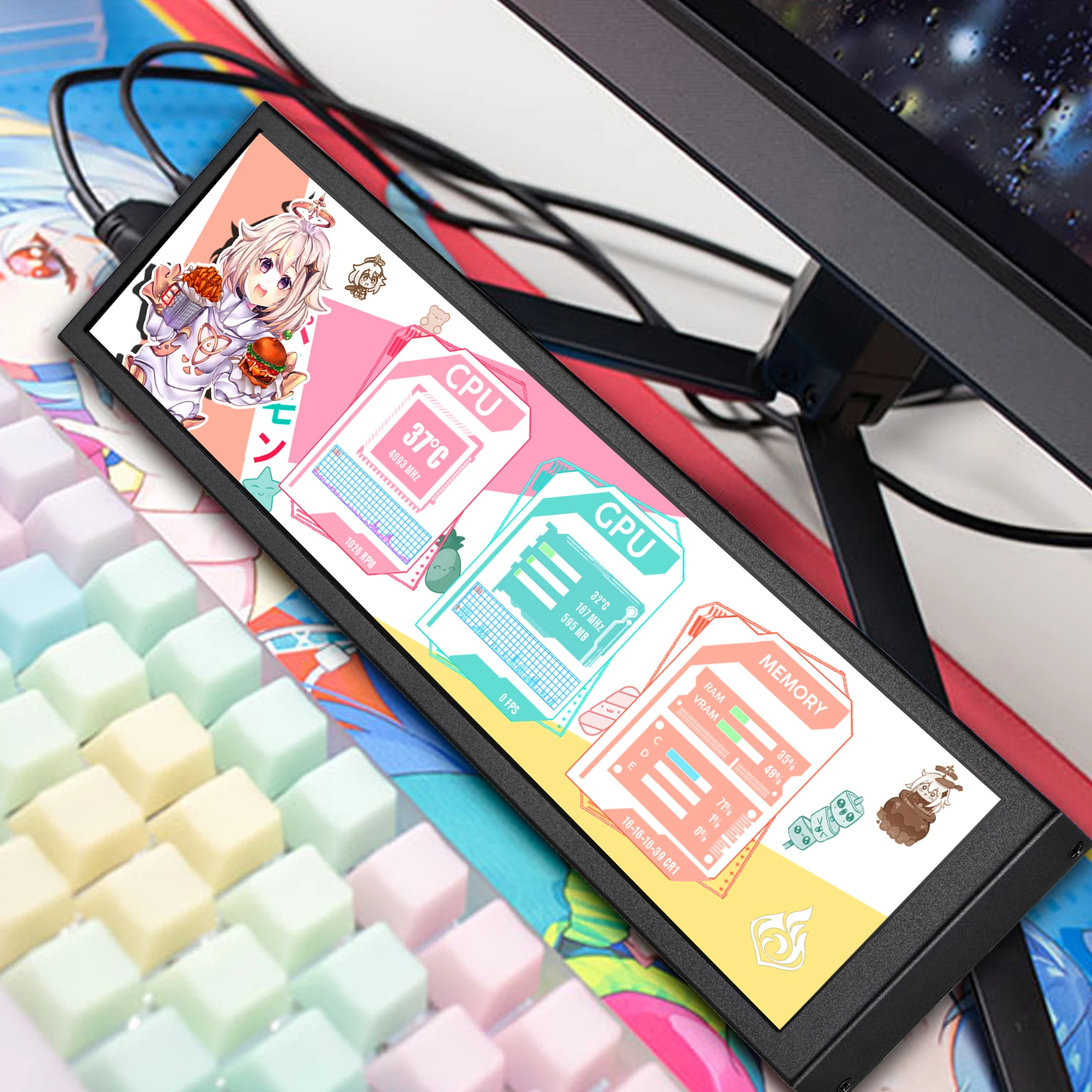 شاشة ثانوية للكمبيوتر من وايزك - مراجعة Gaming Console Wallpaper وسعره