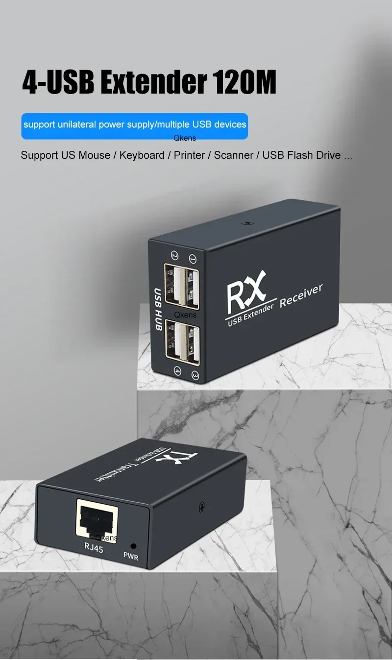 120 متر 4 منافذ USB موسع عبر R - مراجعة Lan Cable Gaming وسعره
